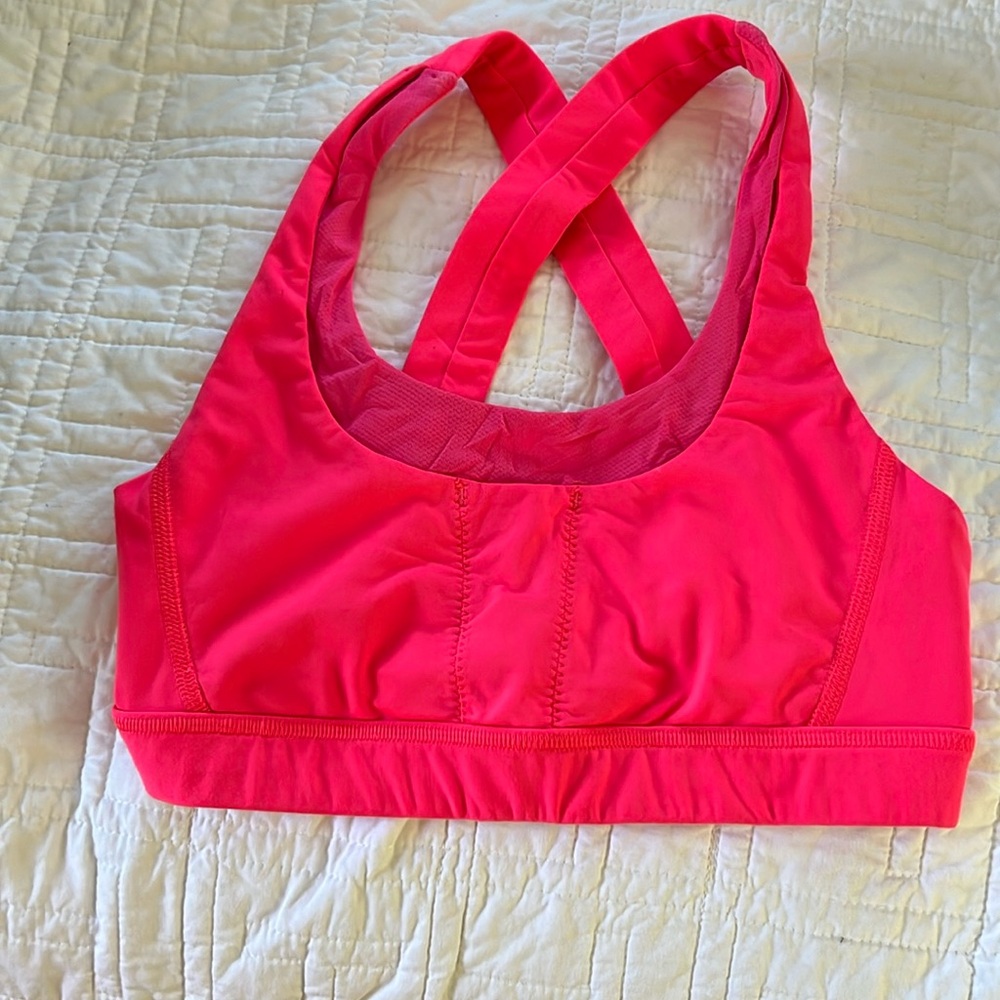 Lululemon Hot Pink Bra